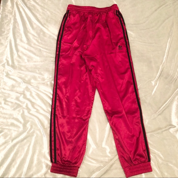 Adidas Satin Track Pants Sz.S - Picture 4 of 6